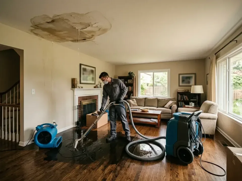 attic-pipe-burst-ceiling-drip-008 — frequently asked questions, Water Damage Restoration & Carpet Care in South Laurel, MD